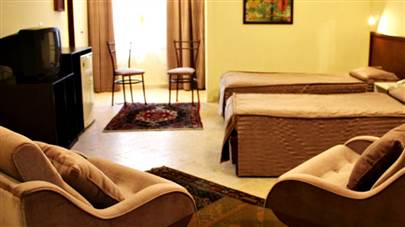 اتاق دو تخته هتل آپارتمان چهل پنجره اصفهان اتاق دو تخته هتل آپارتمان چهل پنجره اصفهان